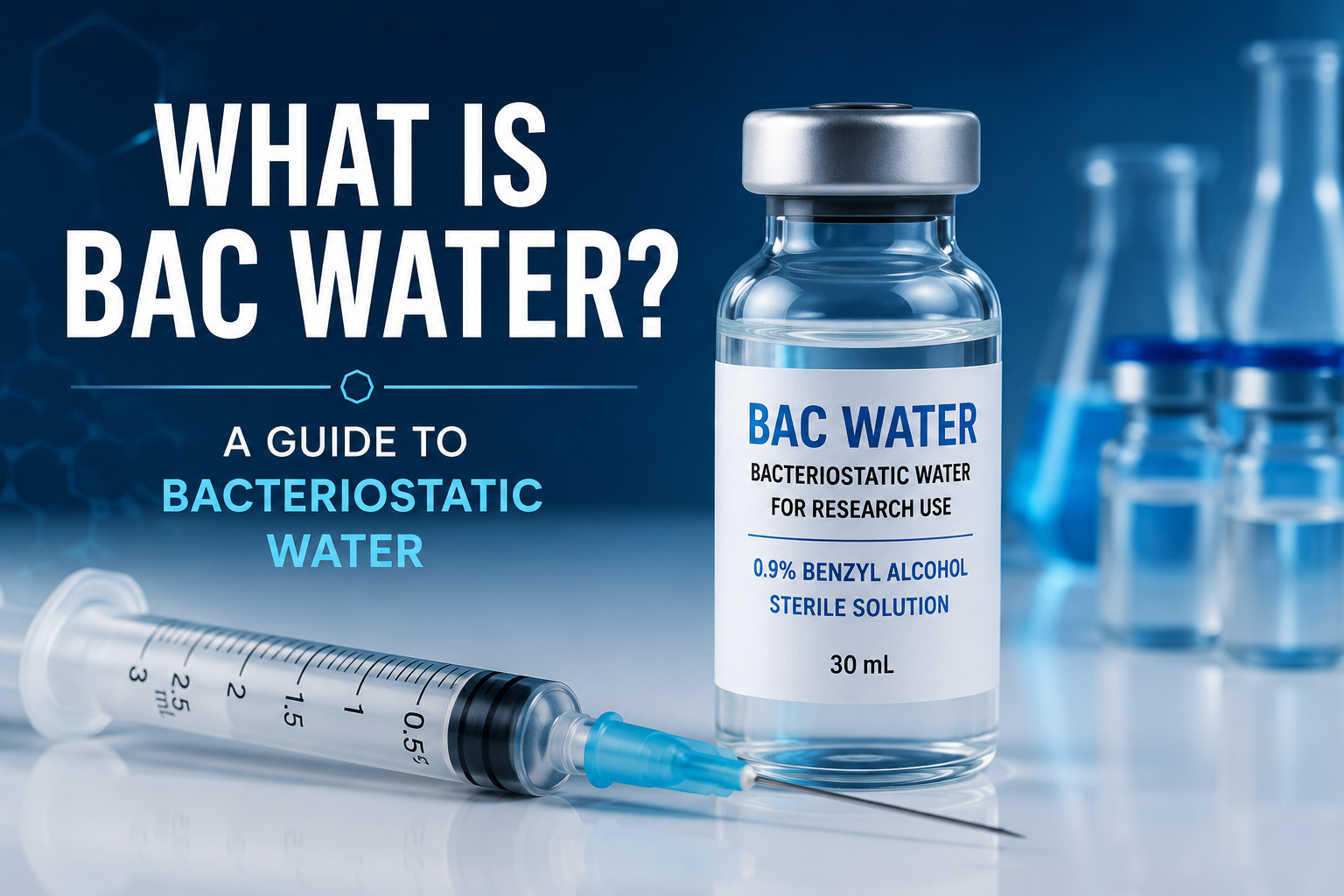 does bac water have alcohol What Is BAC Water? Complete Guide to Bacteriostatic Water – Wellness Health & Cosmetic Products