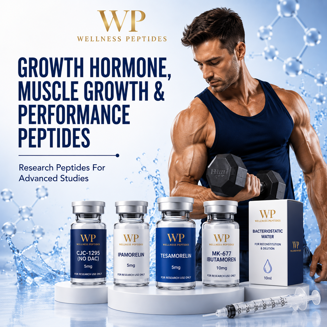 Growth Hormone, Muscle Growth & Performance Peptides